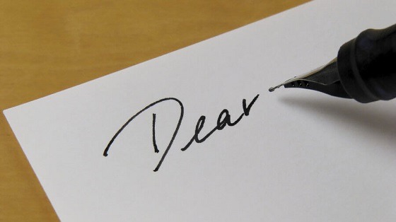 Write a letter to your father
